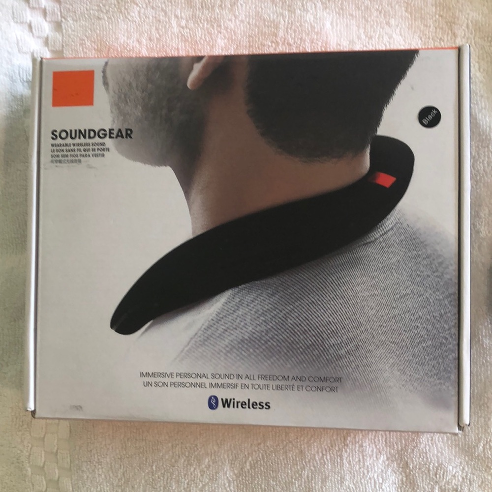 Soundgear wearable wireless sound neck speaker